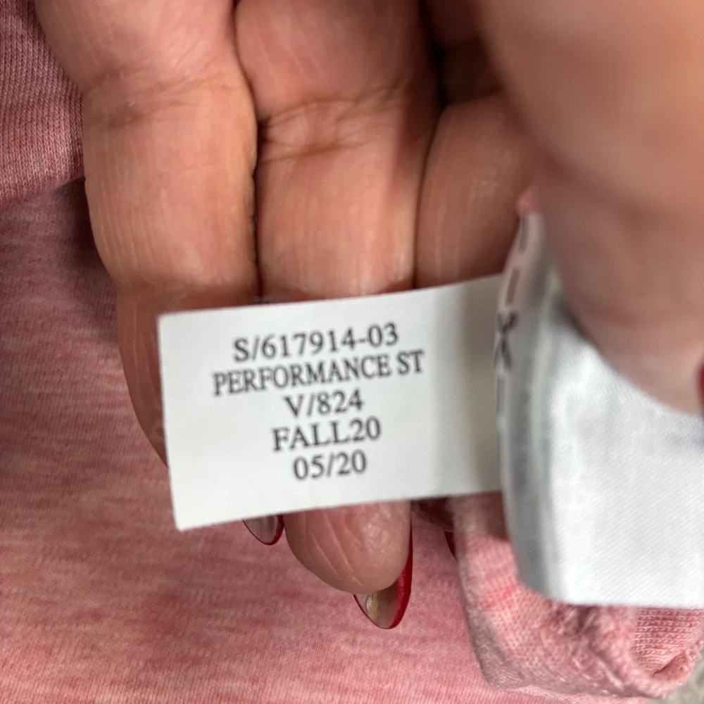 Banana Republic Luxury Touch Performance Polo Shirt Mens XLT Pink Heather Golf‎